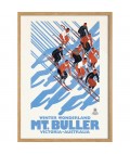 Retro Print | Ski Mount Buller